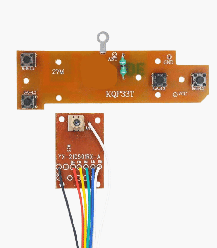 4Ch – 27 MHz RC Control Board